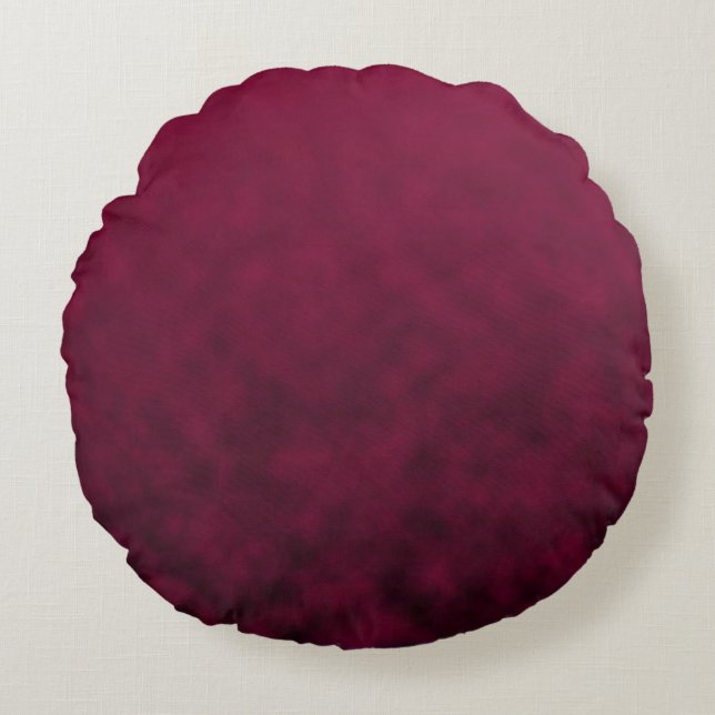 Crushed Bloom Round Cushion (Front)