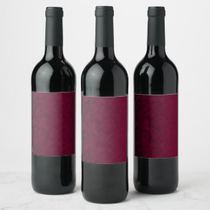 Crushed Bloom Wine Label