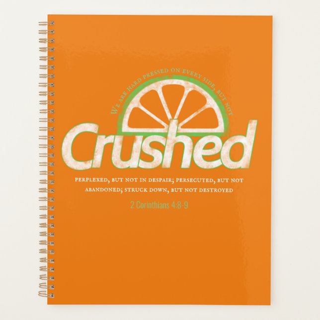 Crushed Planner (Front)