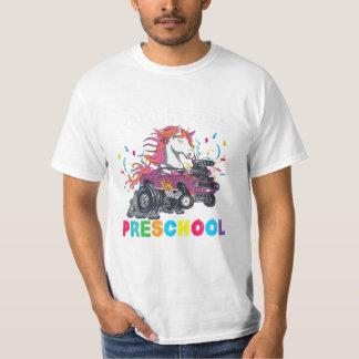 Crushed PreSchool Girl Unicorn T-Shirt