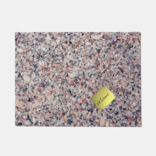 Crushed Sea Shells Beach Doormat
