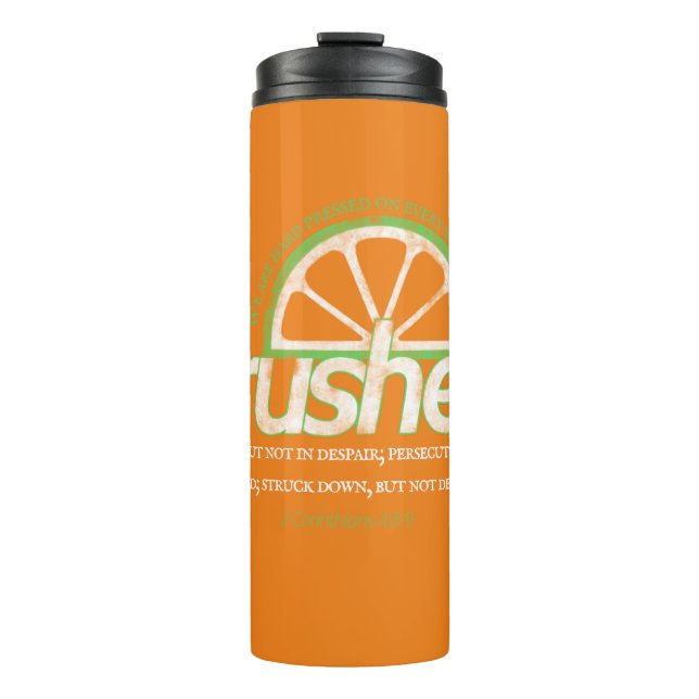 Crushed Thermal Tumbler (Front)