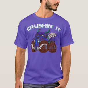 Crushin' Goblin Monster Truck Vintage Retro  T-Shirt