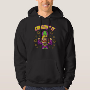 Crushin It Christmas Nutcracker Xmas Character Hol Hoodie