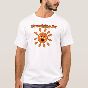 Crushing It - Orange Sunshine Pickleball Light T-Shirt