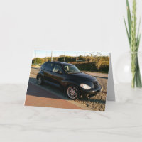 CRUSIN' THROUGH CRUISER CAR BIRTHDAY CARD FOR HIM