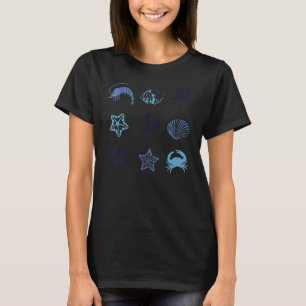 Crustacean Core Aesthetic Crustaceans Crab Lobster T-Shirt