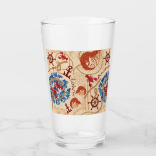 Crustacean core design glass