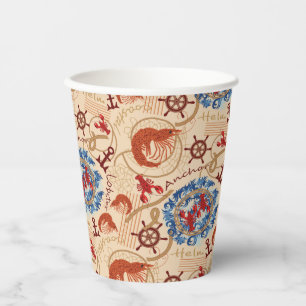 Crustacean core design paper cups