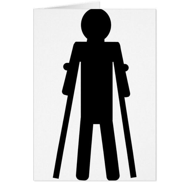 crutches man (Front)