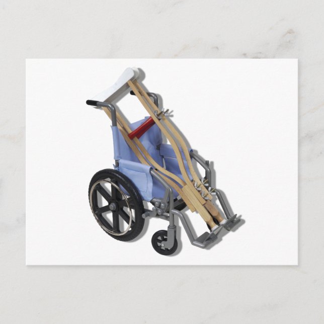 CrutchesWheelchair081210 Postcard (Front)