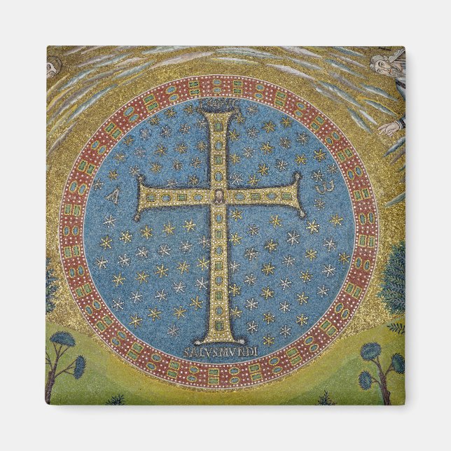 Crux gemmata magnet (Front)