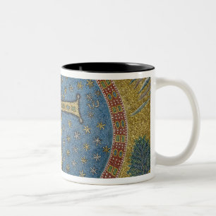 Crux gemmata Two-Tone coffee mug