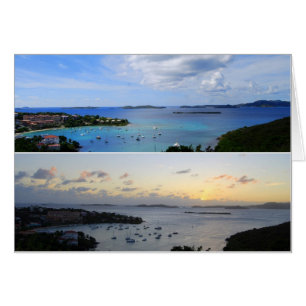 Cruz Bay Collage, St. John, U.S.Virgin Islands