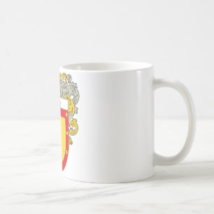 Cruz Coat of Arms (Mantled) Coffee Mug