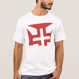 Cruz de Cristo half T-Shirt
