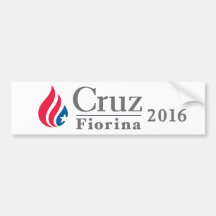 Cruz/Fiorina 2016 DISCOUNT bumper sticker