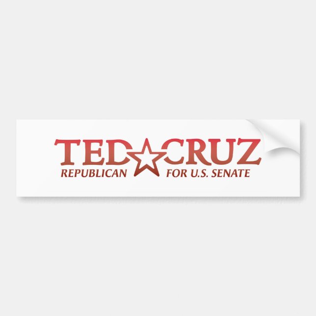Cruz Logo Bumper Sticker (Front)