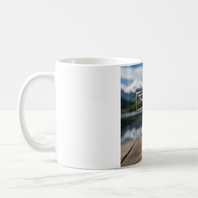 Cruz transparente INRI Coffee Mug (Left)