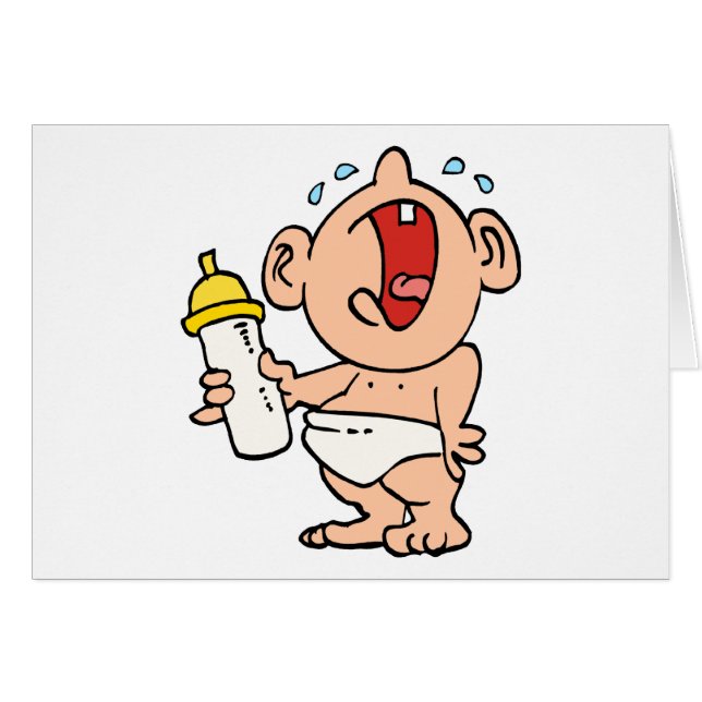 cry baby bottle (Front Horizontal)