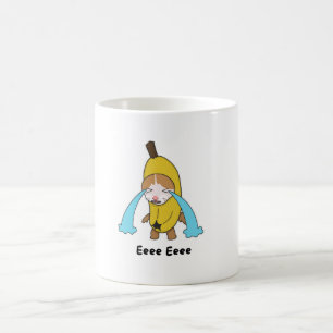Cry Banana Sad Crying Cat Meme Eee Eee  Coffee Mug