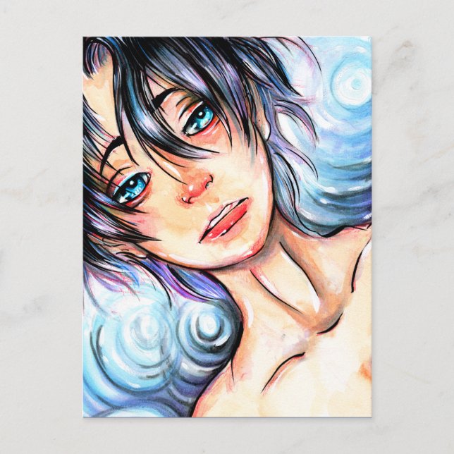 Cry Boy Postcard (Front)