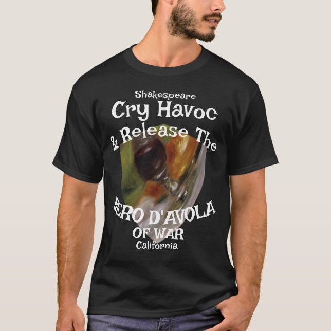 Cry Havoc Release Amador Zin War California T-Shirt (Front)