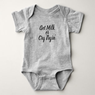 Cry Tryin'  Infant Creeper bodysuit