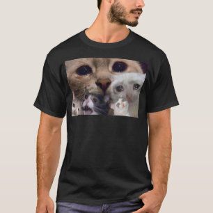 Crying Cat meme Shirt Sad cat