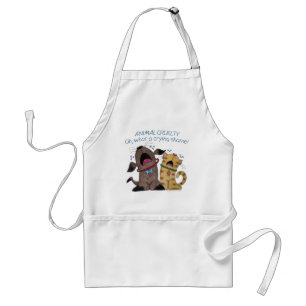 Crying Dog and Cat –What a Crying Shame Standard Apron