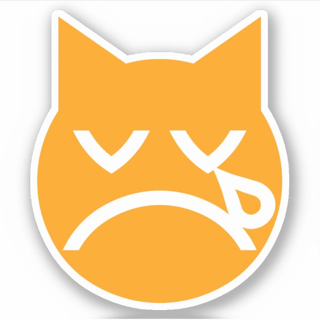 Crying Emoji Cat (Front)