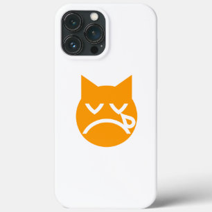 Crying Emoji Cat iPhone 13 Pro Max Case