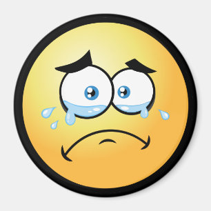 Crying Emoji Large Magnet