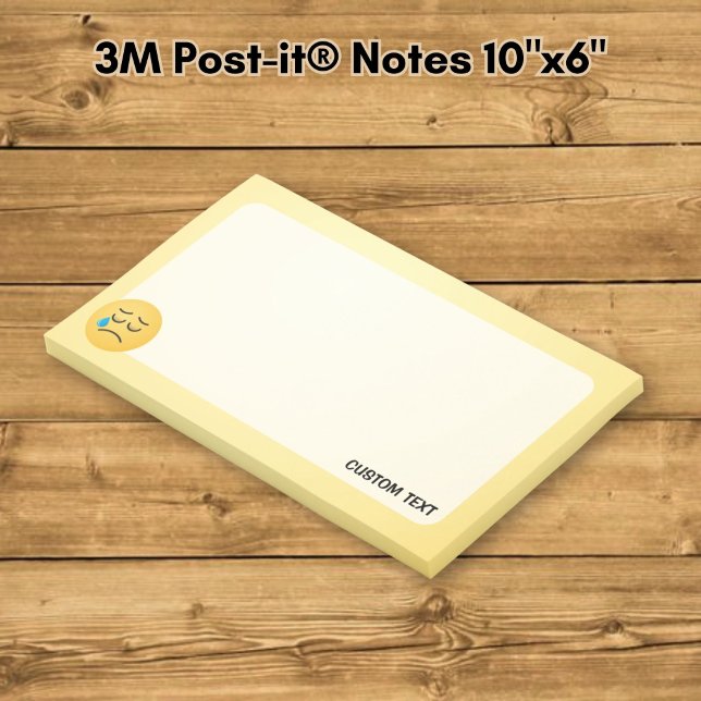 Crying Face Post-it Notes (Creator Uploaded)