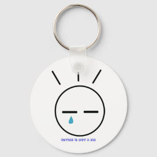 Crying is not a sin Keychains