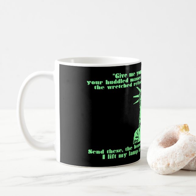 Crying Liberty Mug (With Donut)