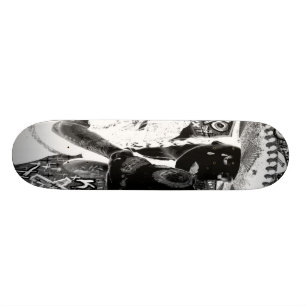 crying mexicana kisses skull skateboard