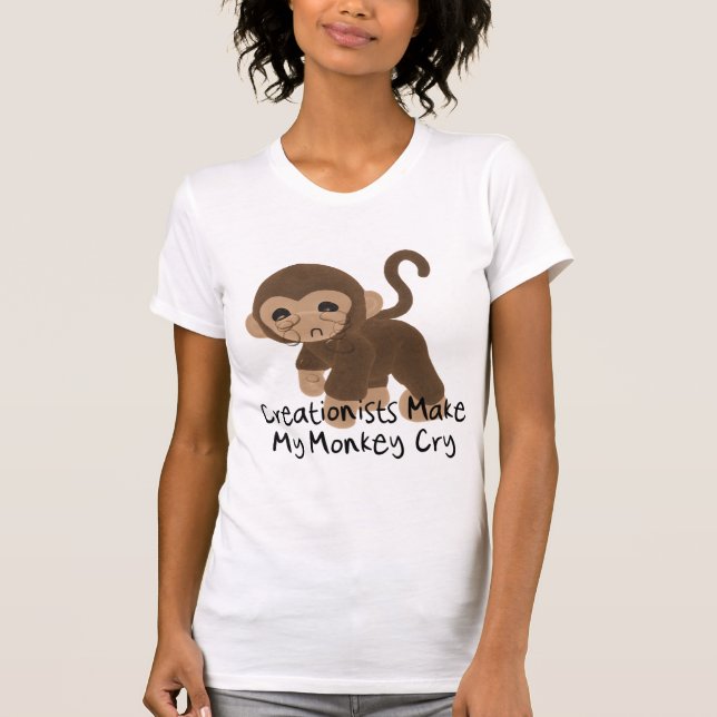 Crying Monkey T-Shirt (Front)