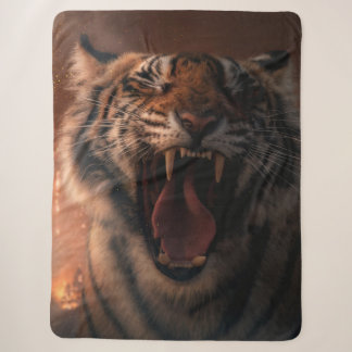 Crying Tiger - Sherpadecke Sherpa Blanket