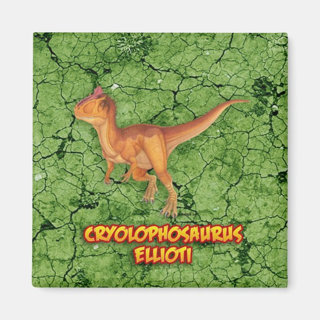 Cryolophosaurus Magnet (Front)