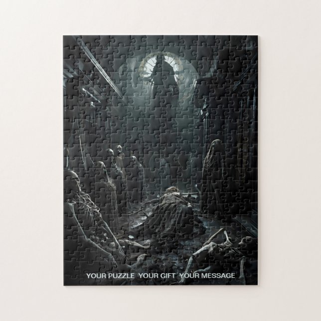 Crypt of the Dead Jigsaw Puzzle (Vertical)