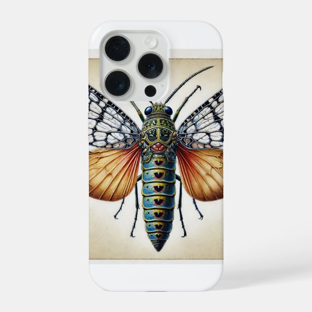 Cryptaspasma dorsal view 290824IREF218 - Watercolo iPhone Case (Back)