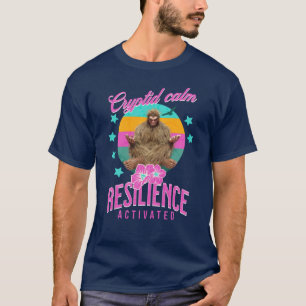 Cryptid Calm Resilience Activated Bigfoot  T-Shirt