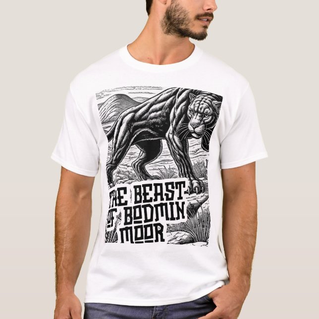Cryptid Conspiracy - The Beast of Bodmin Moor T-Shirt (Front)