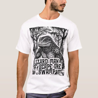 Cryptid Conspiracy - The Lizard Man of Scape Ore  T-Shirt