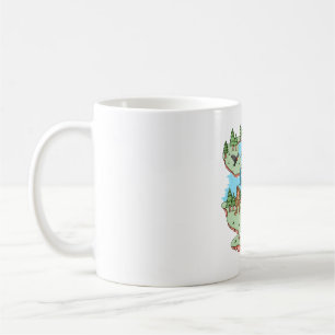Cryptid Island Coffee Mug