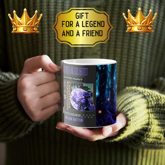 Cryptid Rougarou Louisiana Two-Tone Coffee Mug