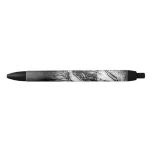 Cryptid: Snow Wasset Sketch Black Ink Pen