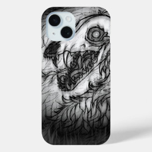 Cryptid: Snow Wasset Sketch iPhone 15 Case