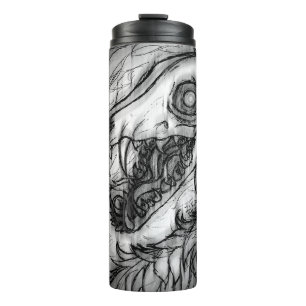 Cryptid: Snow Wasset Sketch Thermal Tumbler